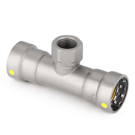 1" x 1" x 1/2" Press x Female Tee (P x P x F)