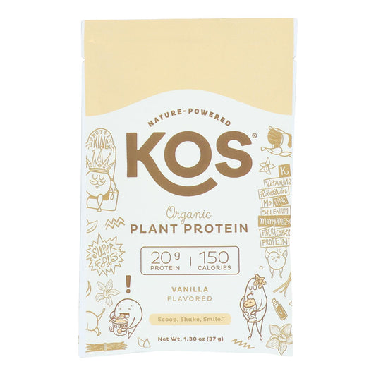 Kos - Prtn/pwdr Vanilla Single - Case Of 12-1.30 Oz