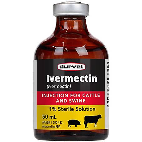 Ivermectin Inj. 1% 50ML (Durvet)