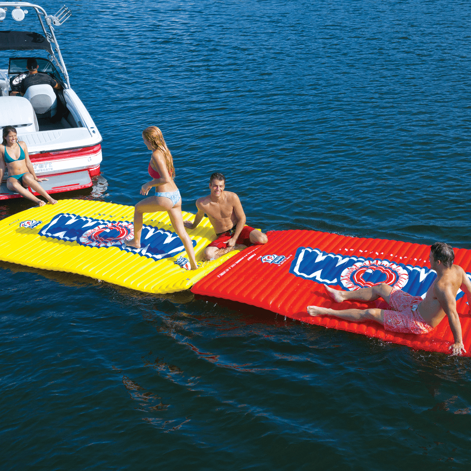 WOW Sports Floating Water Walkway For The Pool Or Lake - Blue (12-2030)
