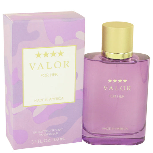 Valor by Dana Eau De Toilette Spray 3.4 oz for Women