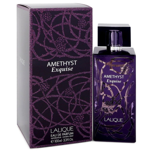 Lalique Amethyst Exquise by Lalique Eau De Parfum Spray 3.3 oz for Women