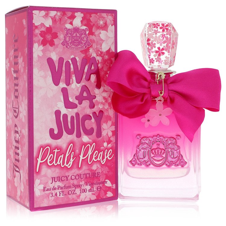 Viva La Juicy Petals Please by Juicy Couture Eau De Parfum Spray 3.4 oz for Women