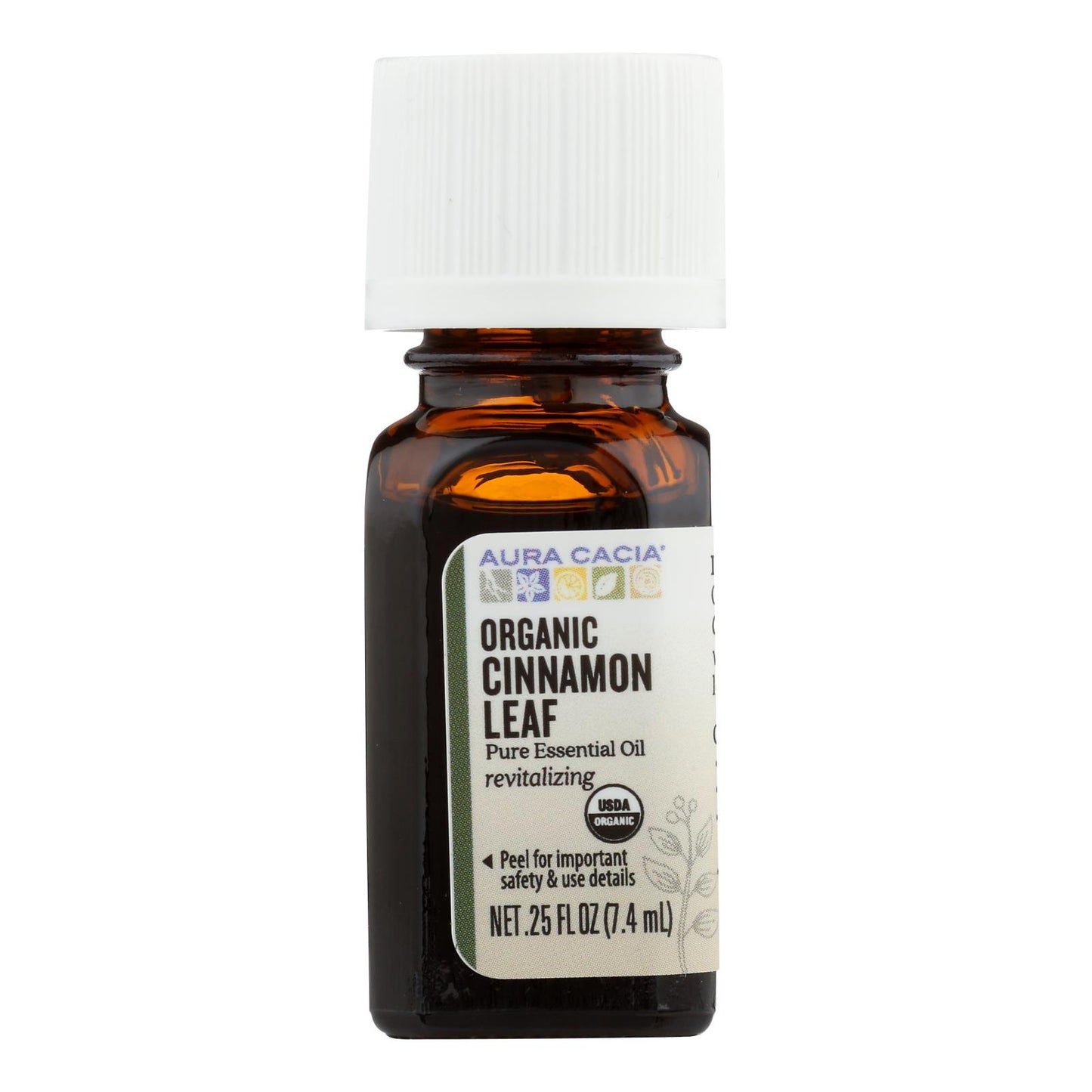 Aura Cacia - Organic Cinnamon Leaf - .25 Oz