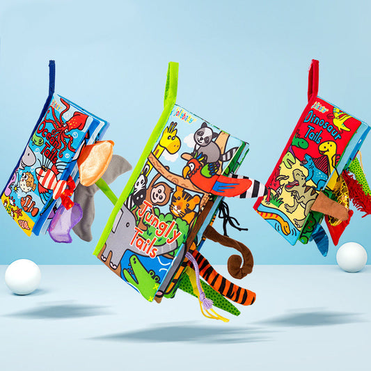 Baby Educational Cloth Book – Early Learning Soft Fabric Toy for Infants