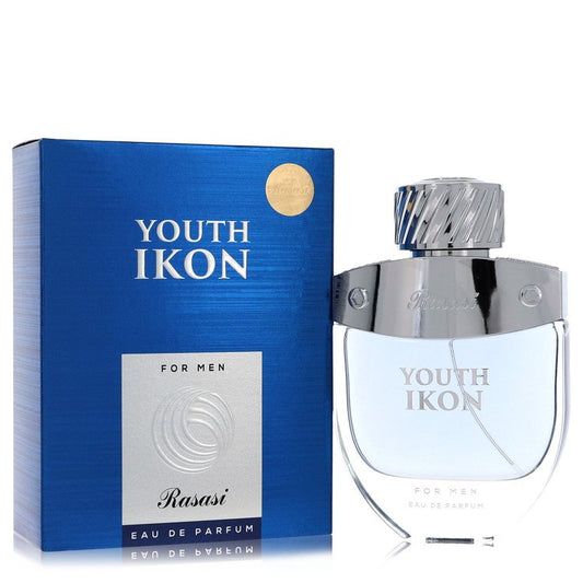 Rasasi Youth Ikon by Rasasi Eau De Parfum Spray 3.3 oz for Men