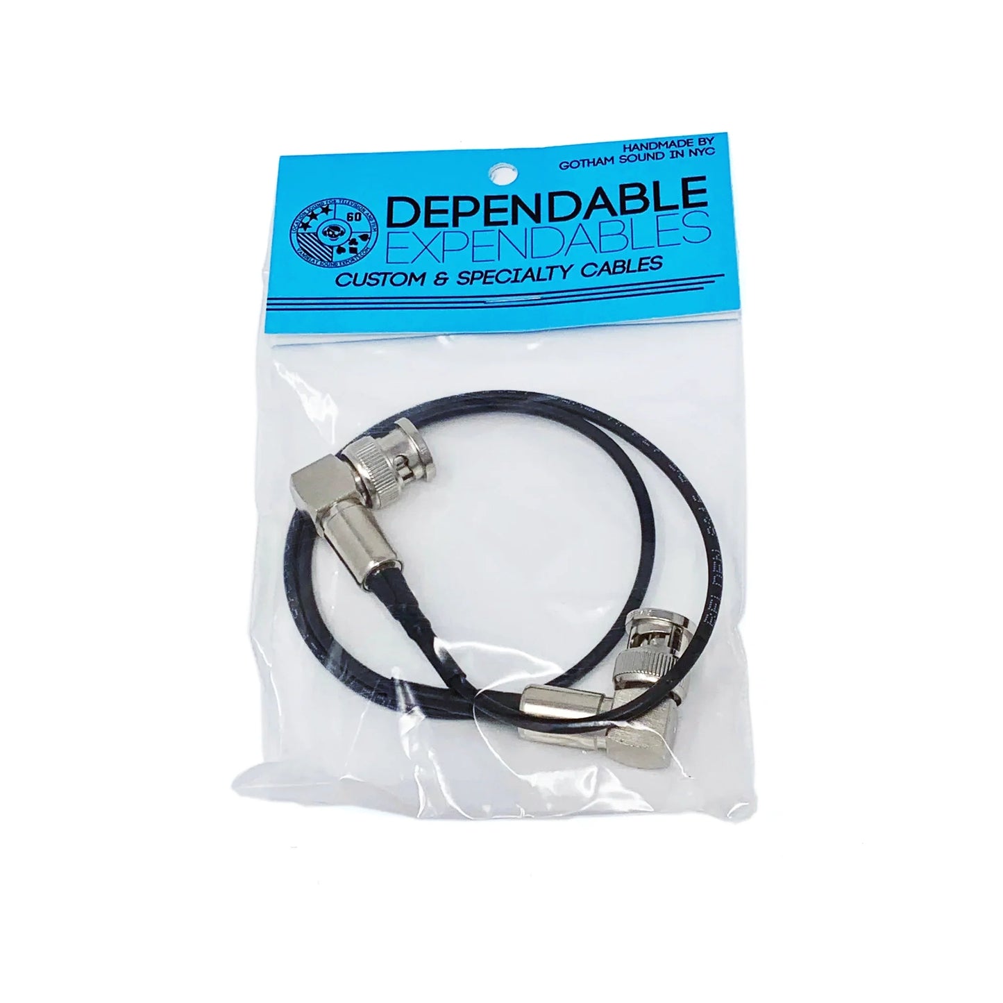 BNC RA to BNC RA Cable - 15"