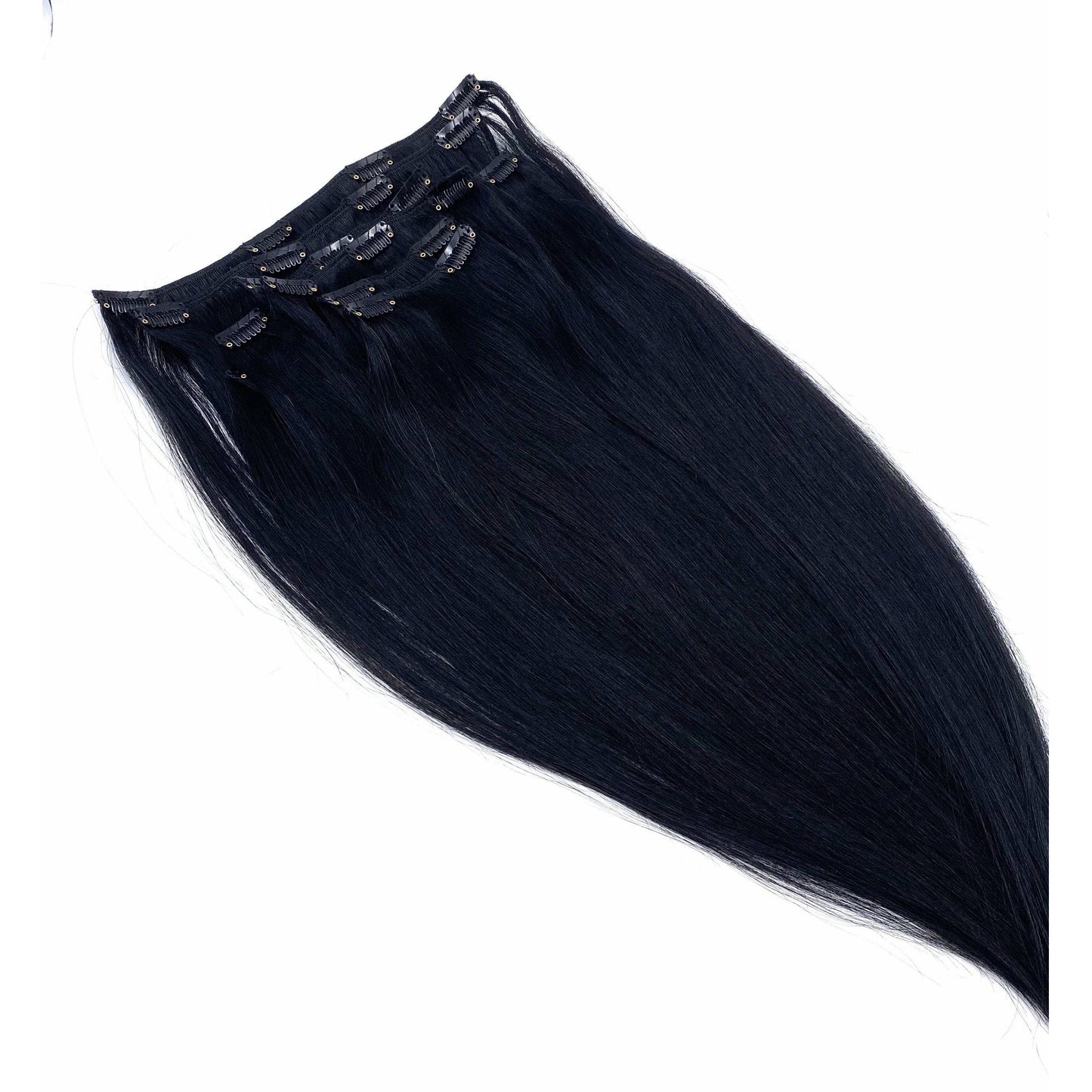 VIP Clip Extensions/ Silky Straight - 18" - ClipeX system
