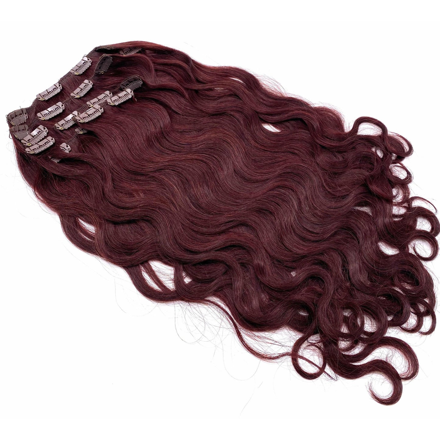 VIP Clip Extensions/ Body Wave  18" - ClipeX System