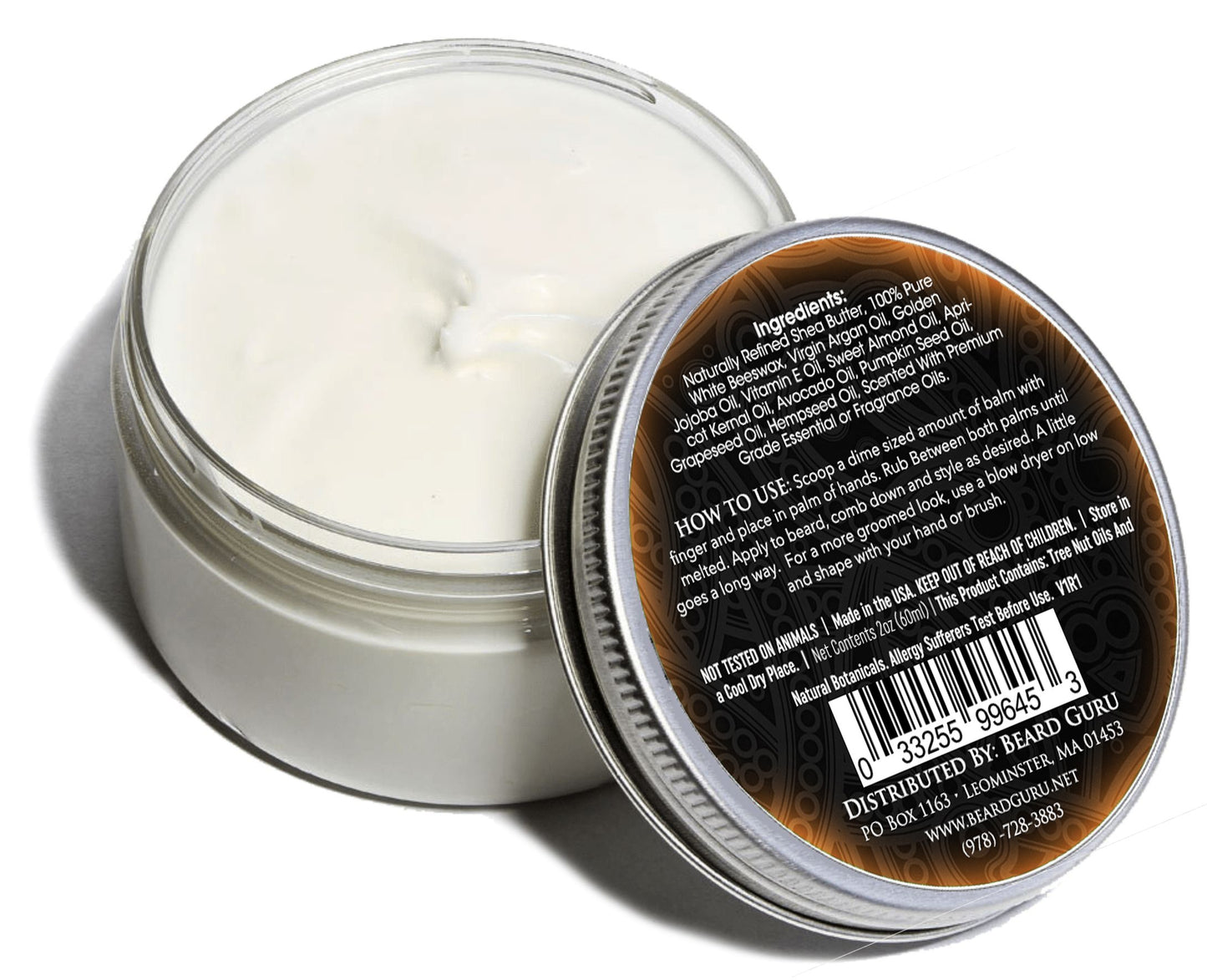 BeardGuru Premium Beard Balm: Rebel