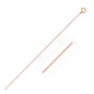 10k Rose Gold Classic Box Chain 0.45mm