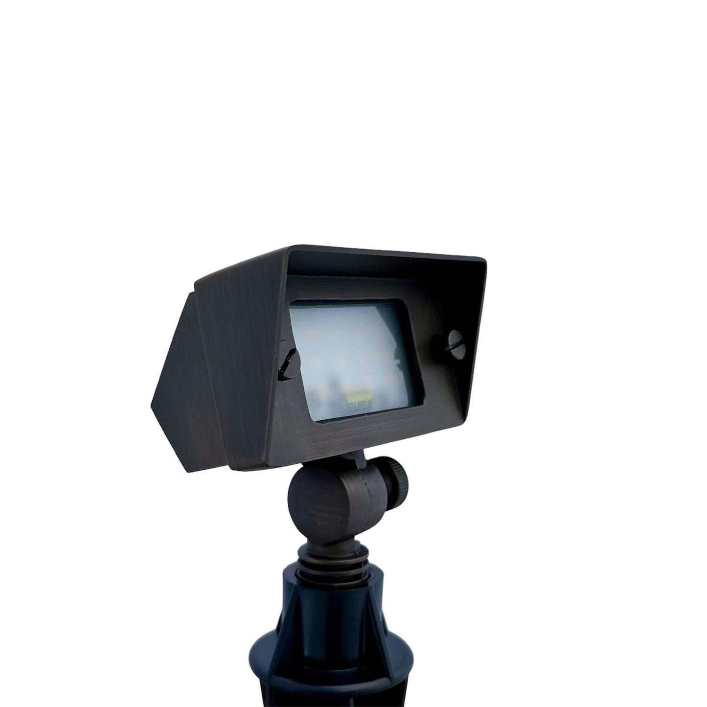 Cube Mini Wash Landscape Light Available in Aluminum & Brass