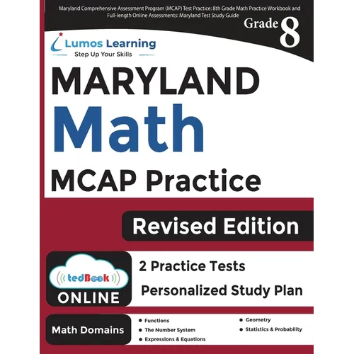 Maryland Comprehensive Assessment Program (MCAP) Test Practice: Maryland Test Study Guide