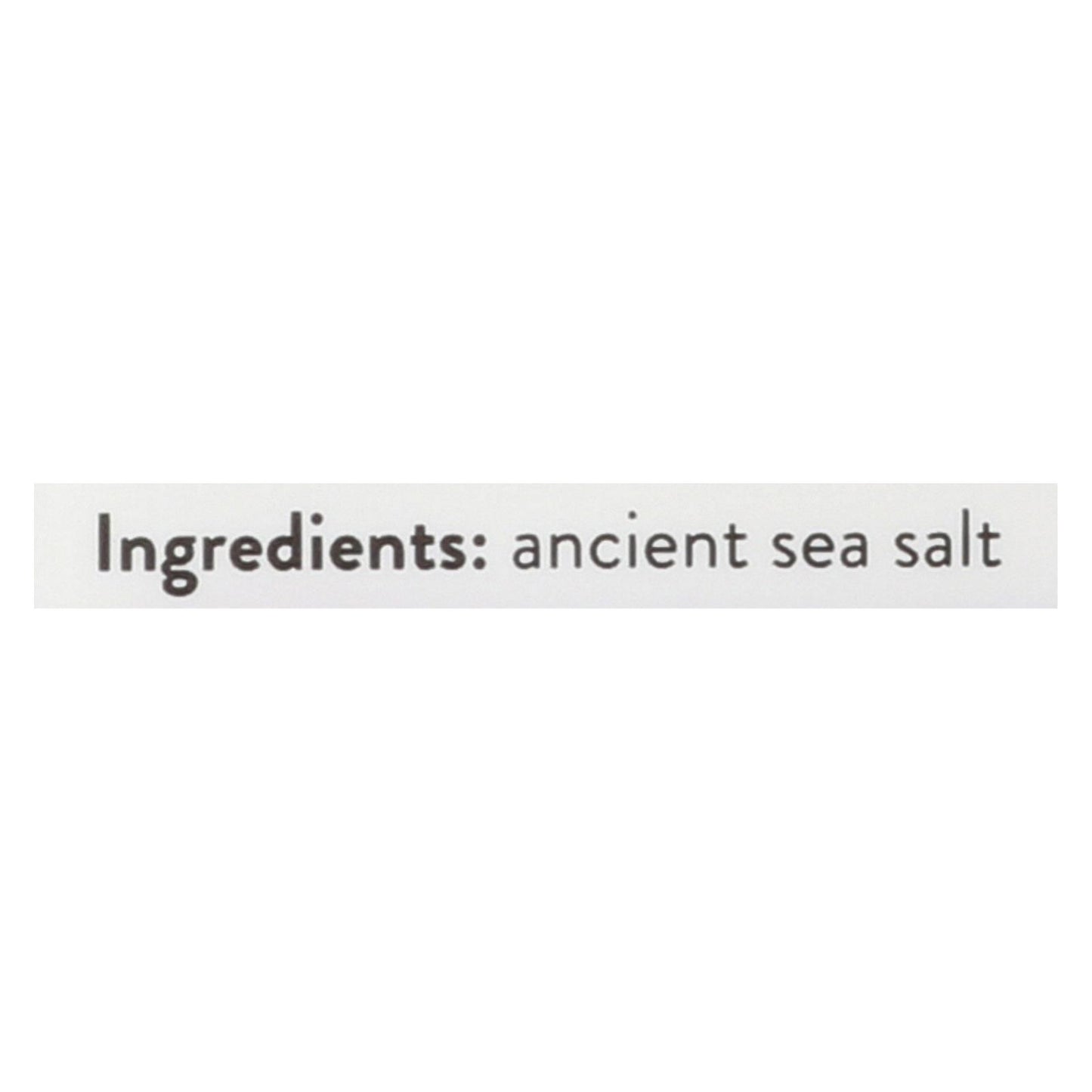 Real Salt Sea Salt - Ancient - Fine - Pouch - Case Of 6 - 16 Oz