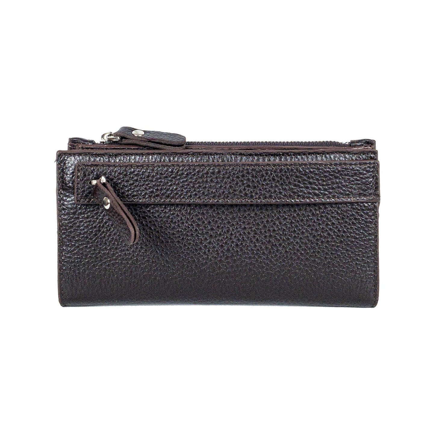 Mannu - Genuine Leather Large Wallet with Hand Band