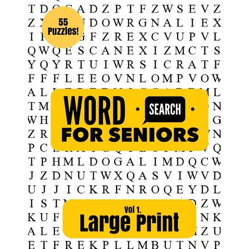 Large Print Word Search for Seniors