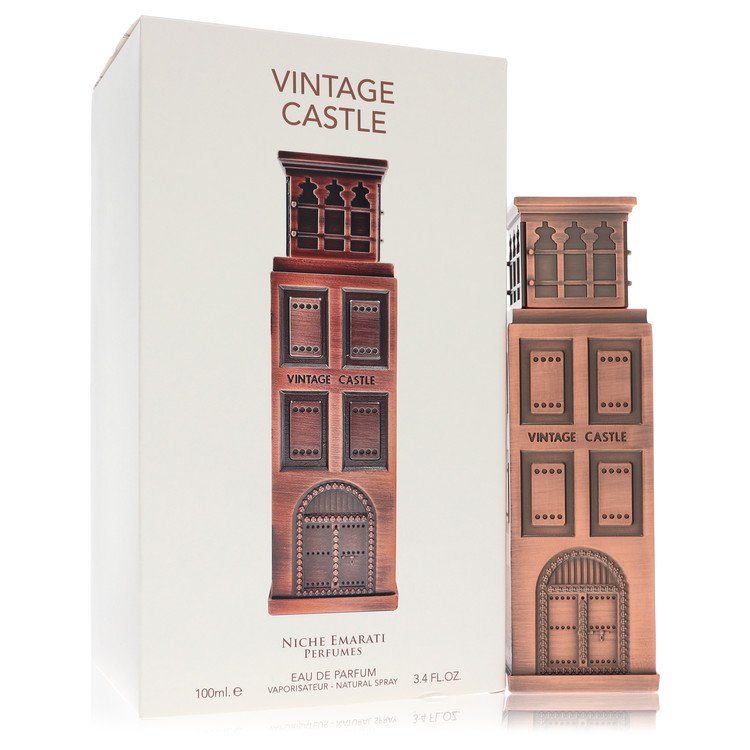 Niche Emarati Vintage Castle by Lattafa Eau De Parfum Spray (Unisex) 3.4 oz for Women