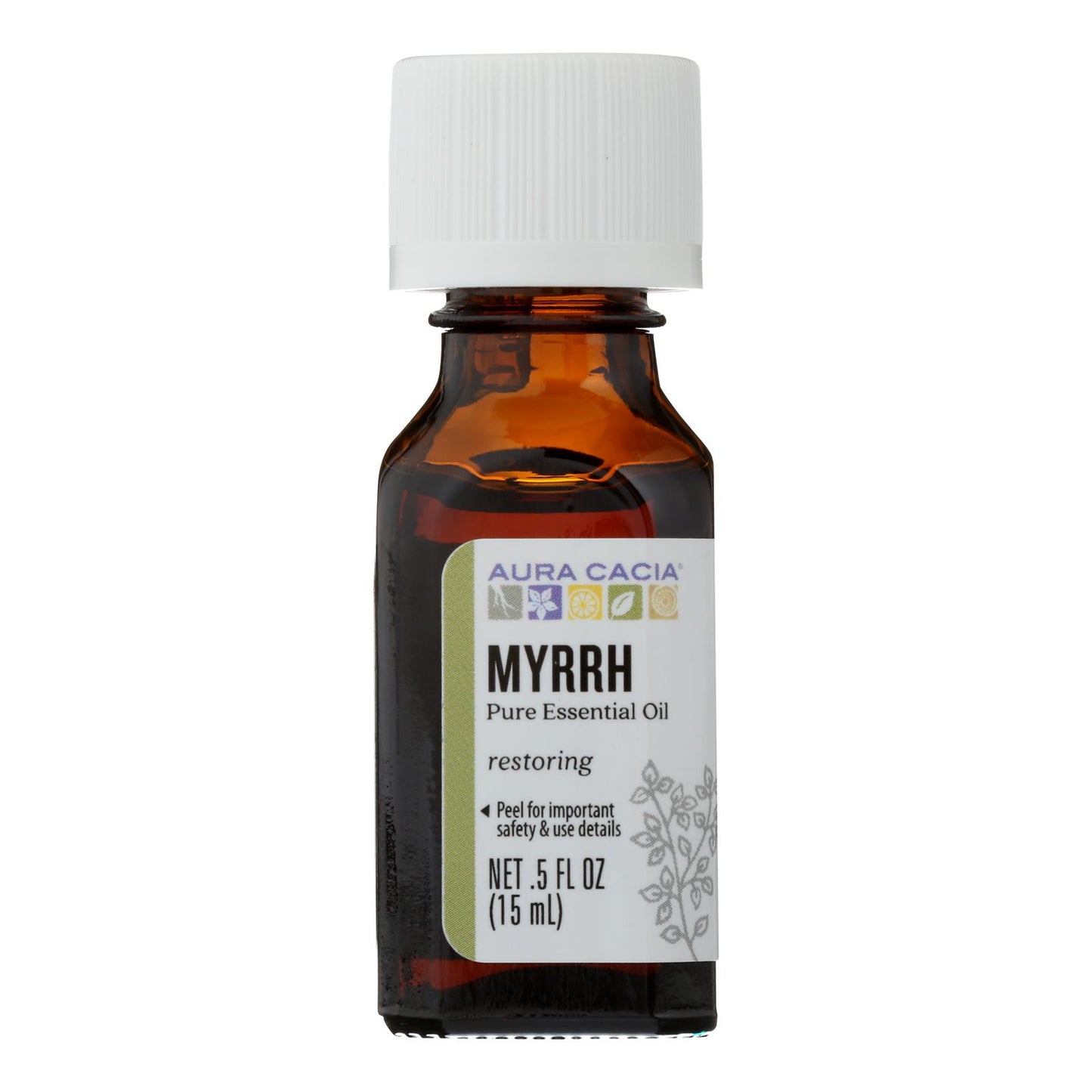 Aura Cacia - Pure Essential Oil Myrrh - 0.5 Fl Oz