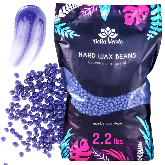 Wax Beans 2.2lb   Hard Wax Beads for Hair Removal   Brazilian Eyebrow Home Body Wax for Men Women   Hot Wax for Brazilian Body Legs Eyebrows Face Lips Armpits