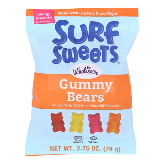 Surf Sweets Gummy Worms - Sweet - Case Of 12 - 2.75 Oz.