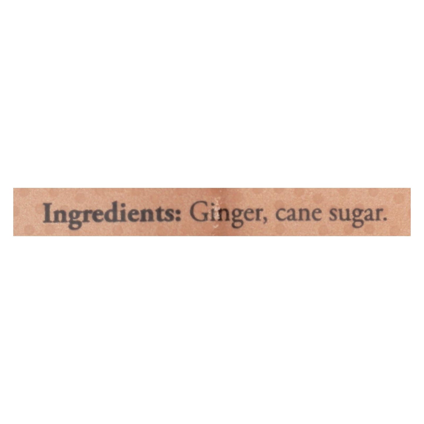 Ginger People - Crystallized Ginger - Case Of 12 - 3.5 Oz.