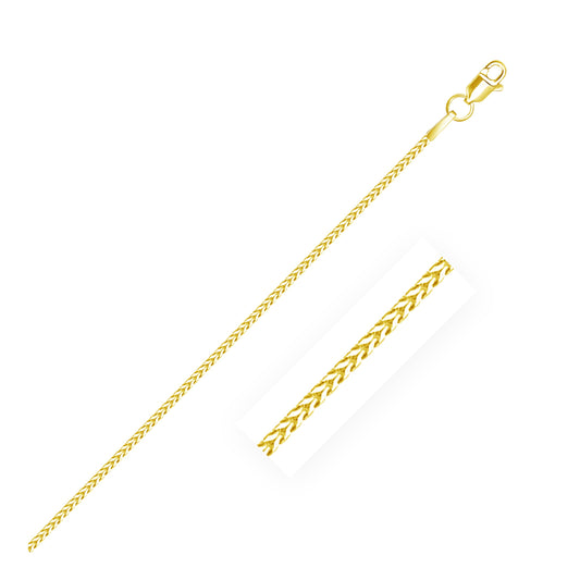 14k Yellow Gold Franco Chain 1.2mm