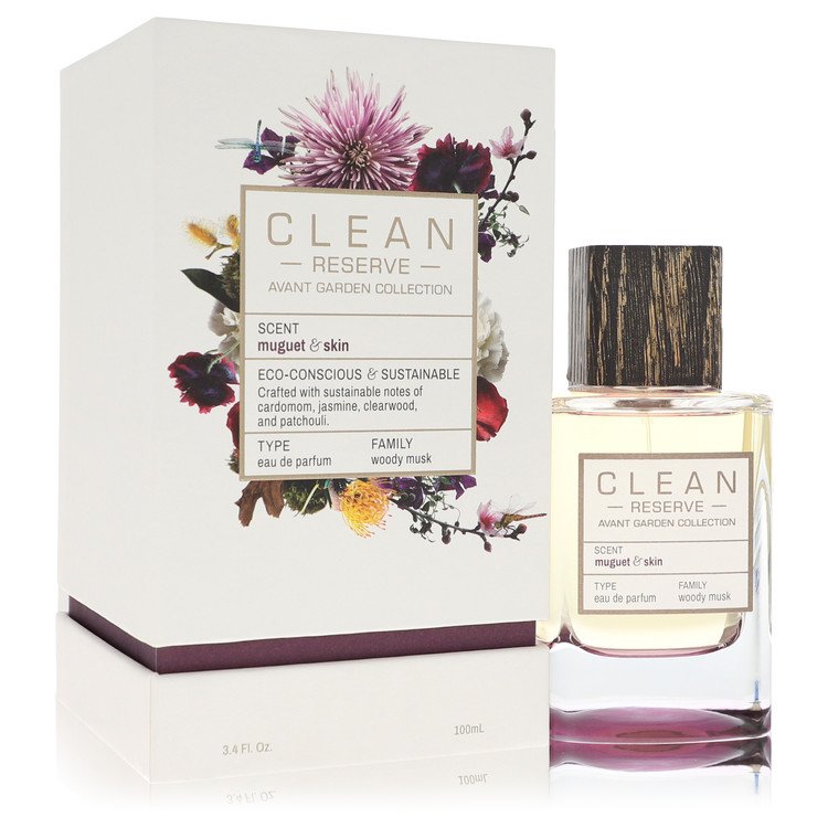 Clean Reserve Muguet & Skin by Clean Eau De Parfum Spray (Unisex) 3.4 oz for Women