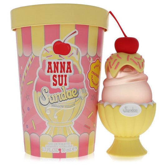 Anna Sui Sundae Mellow Yellow by Anna Sui Eau De Toilette Spray 1.7 oz for Women