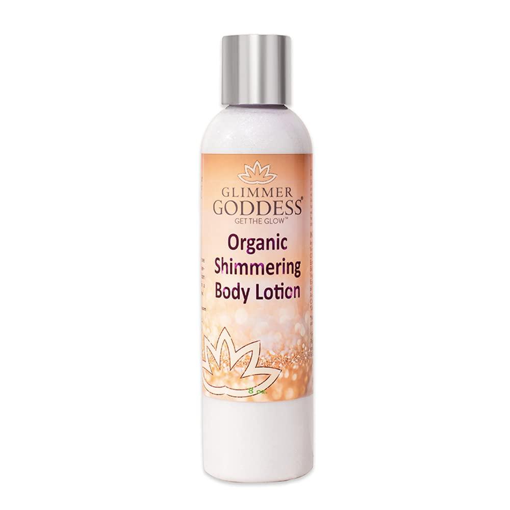 Organic Body Lotion   Medium Level 2 Diamond Shimmer 8 oz