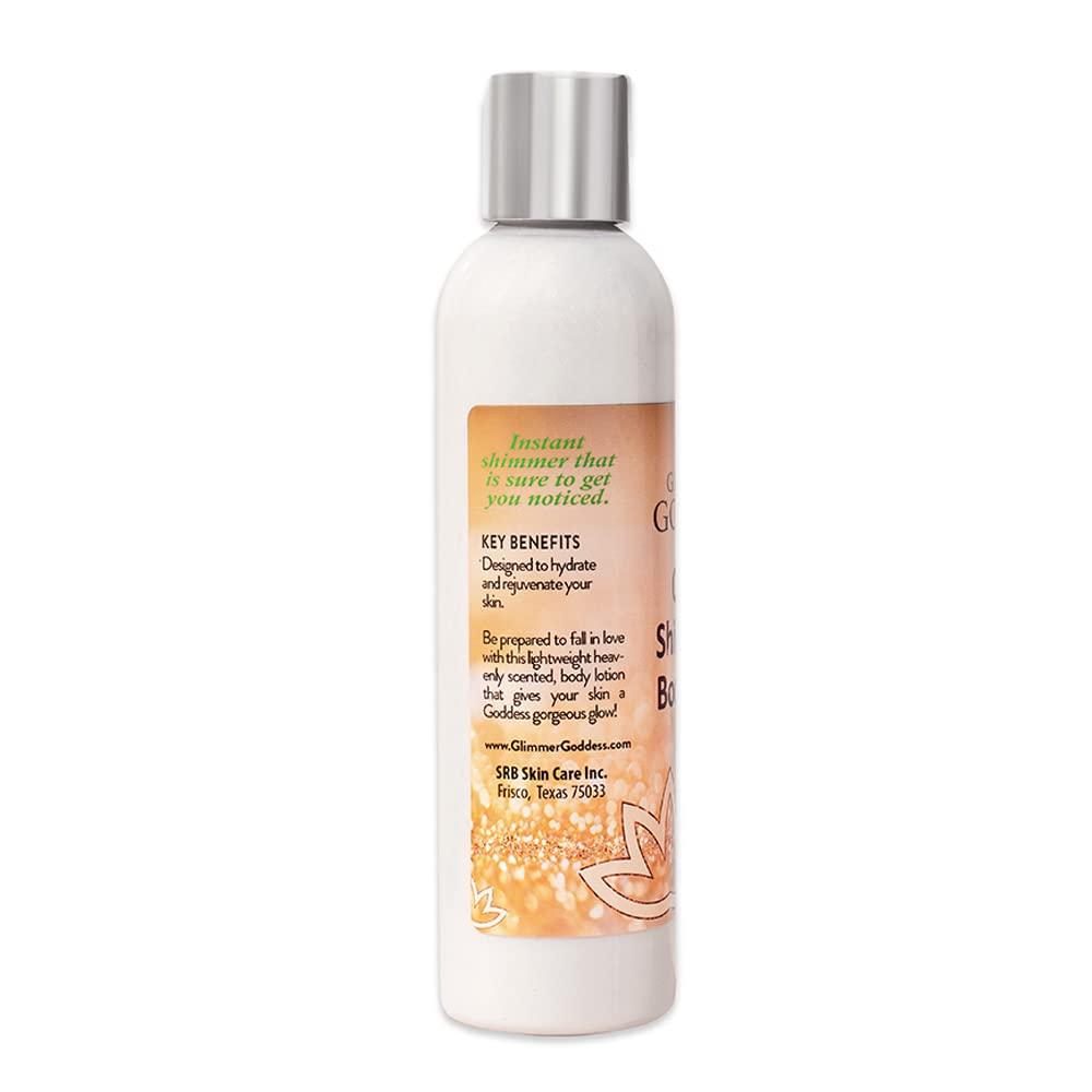 Organic Body Lotion   Medium Level 2 Diamond Shimmer 8 oz