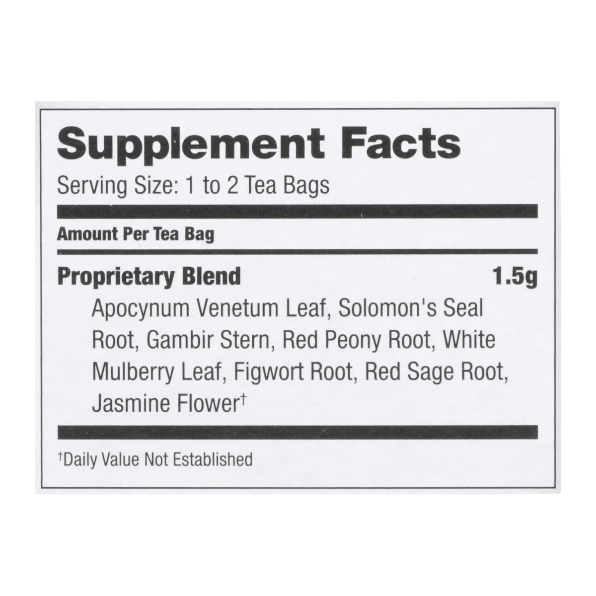 Bravo Teas & Herbs - Blood Pressure Tea - 20 Bag - 20 Tea Bags