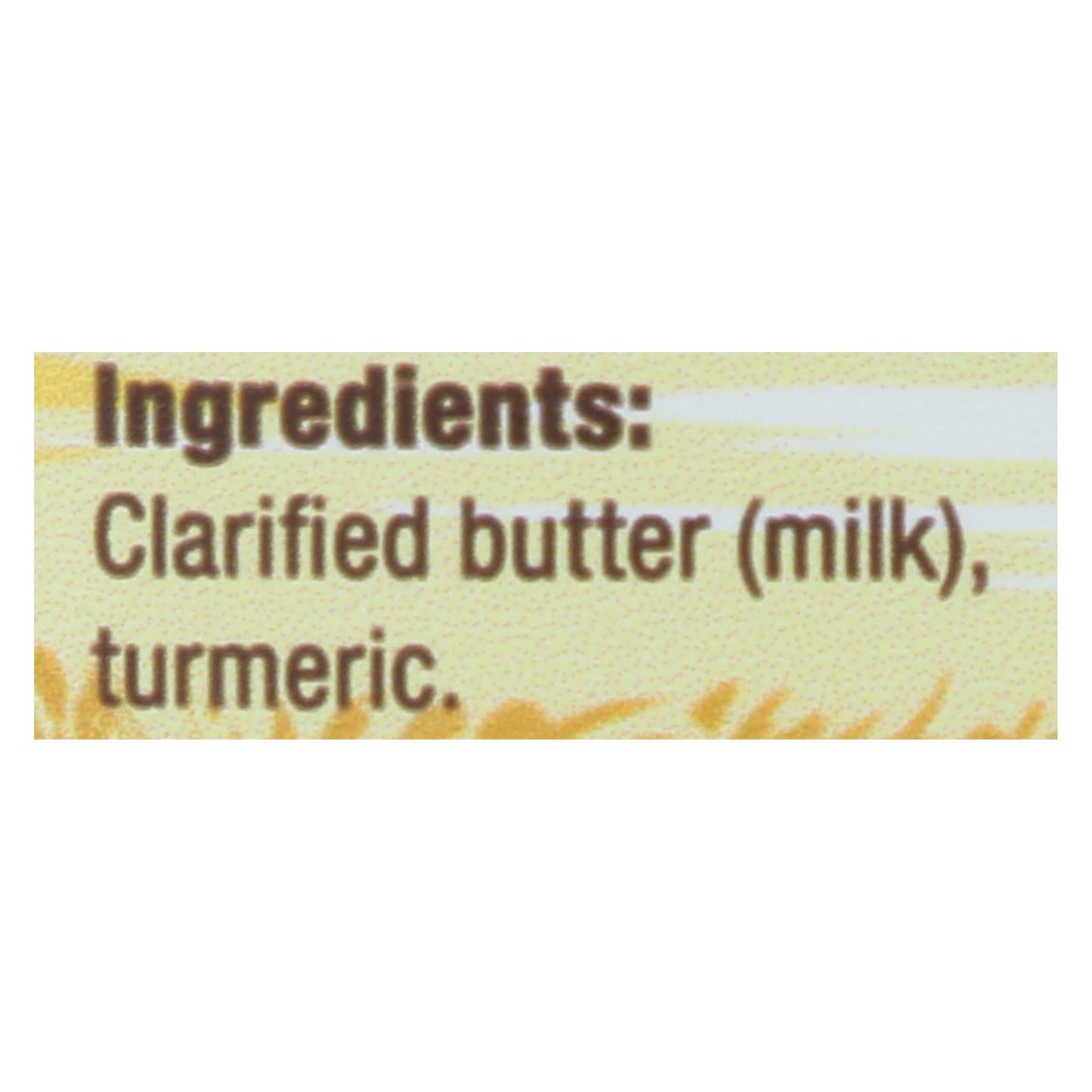 4th & Heart - Ghee - Turmeric Grass Fed - Case Of 6 - 9 Oz.