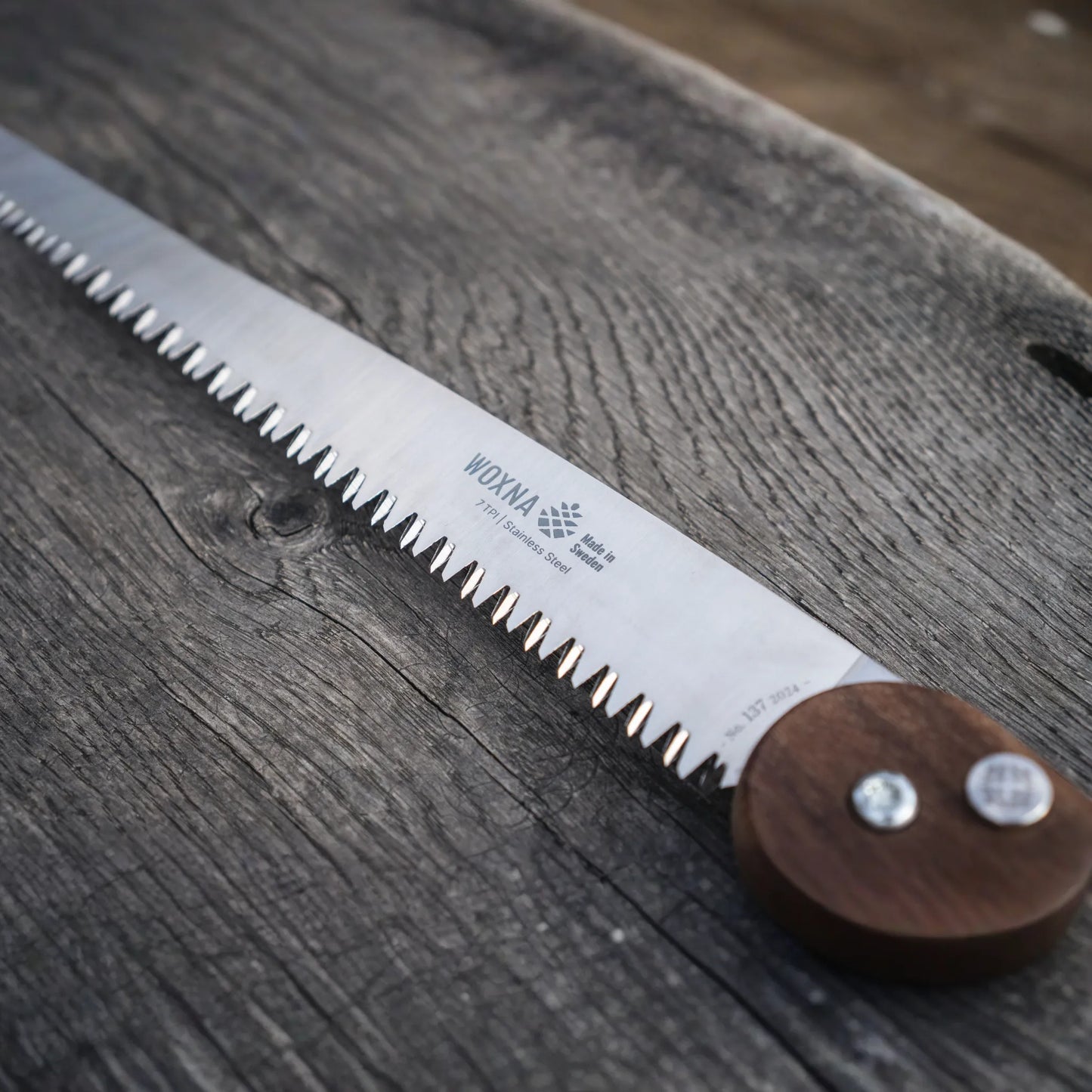 Woxna Ljusnan Foldable Saw 7 inches - Walnut & Stainless Steel