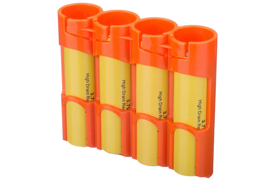 18650 Battery Caddy (Orange)