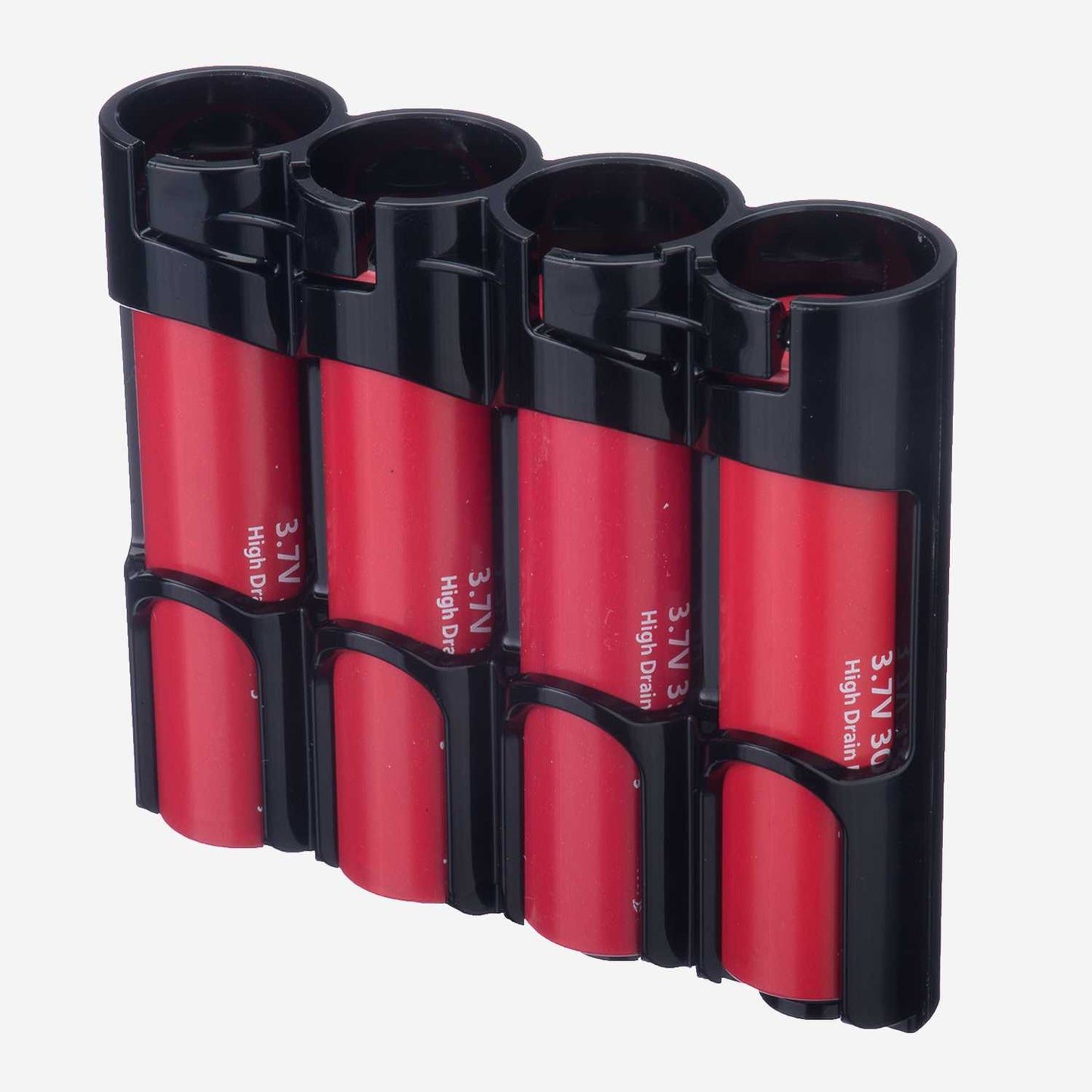 18650 Battery Caddy (Tuxedo Black)