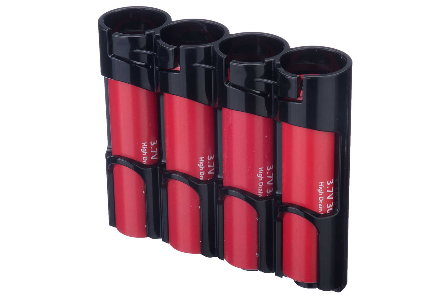 18650 Battery Caddy (Tuxedo Black)