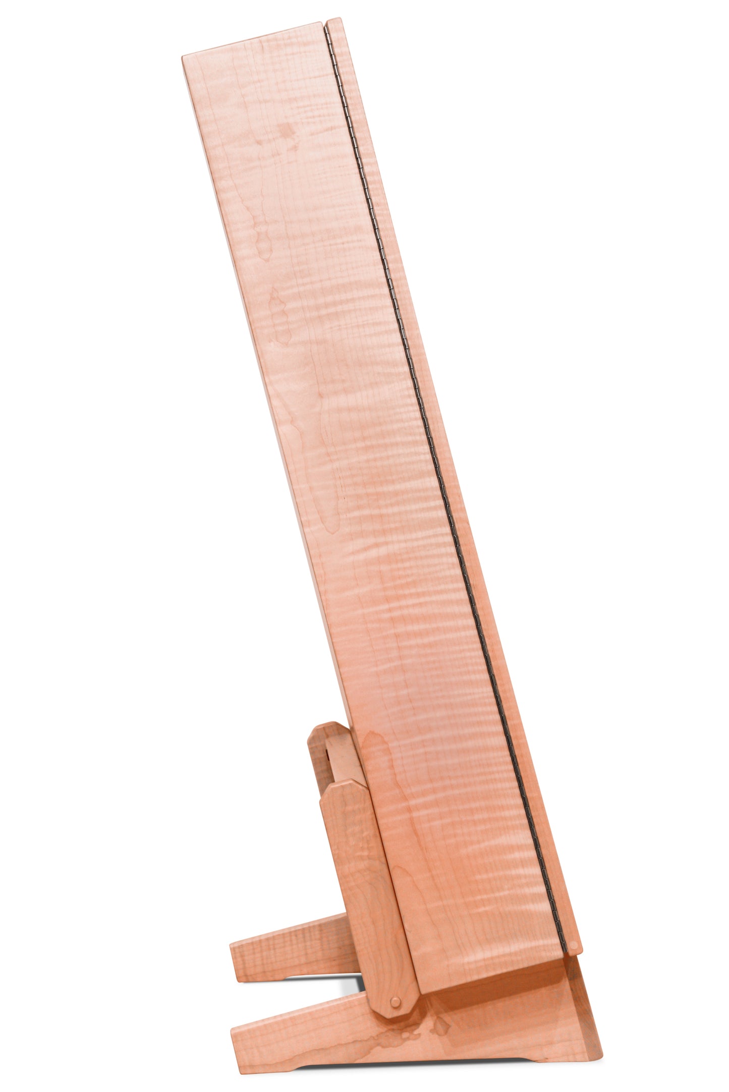 ClimaStand Triangle Humidor with Base - Flamed Maple