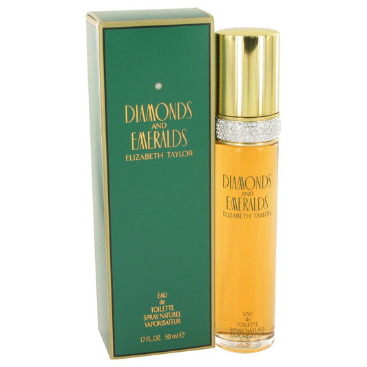 DIAMONDS & EMERALDS by Elizabeth Taylor Eau De Toilette Spray for Women