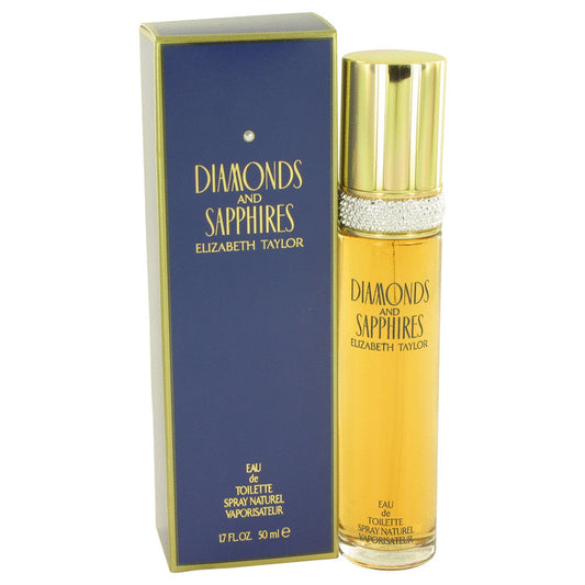 DIAMONDS & SAPHIRES by Elizabeth Taylor Eau De Toilette Spray for Women