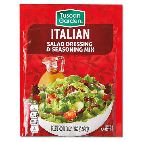 Tuscan Garden Italian Salad Dressing and Seasoning Mix, 0.7 oz