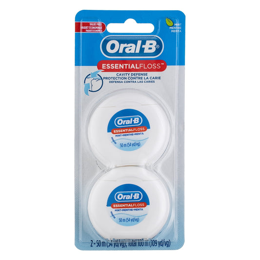 Oral-B EssentialFloss Cavity Defense Mint Dental Floss Value Pack