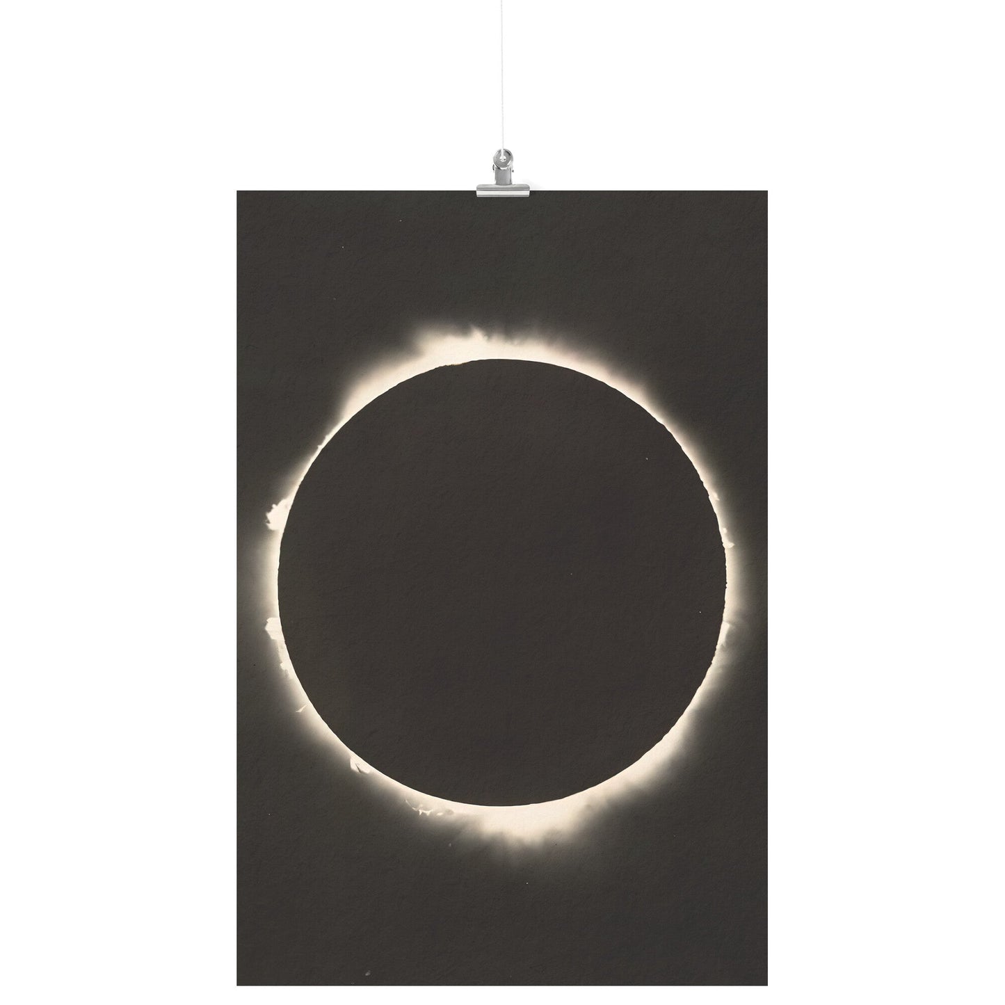 "1927 Solar Eclipse Photograph" Matte Poster