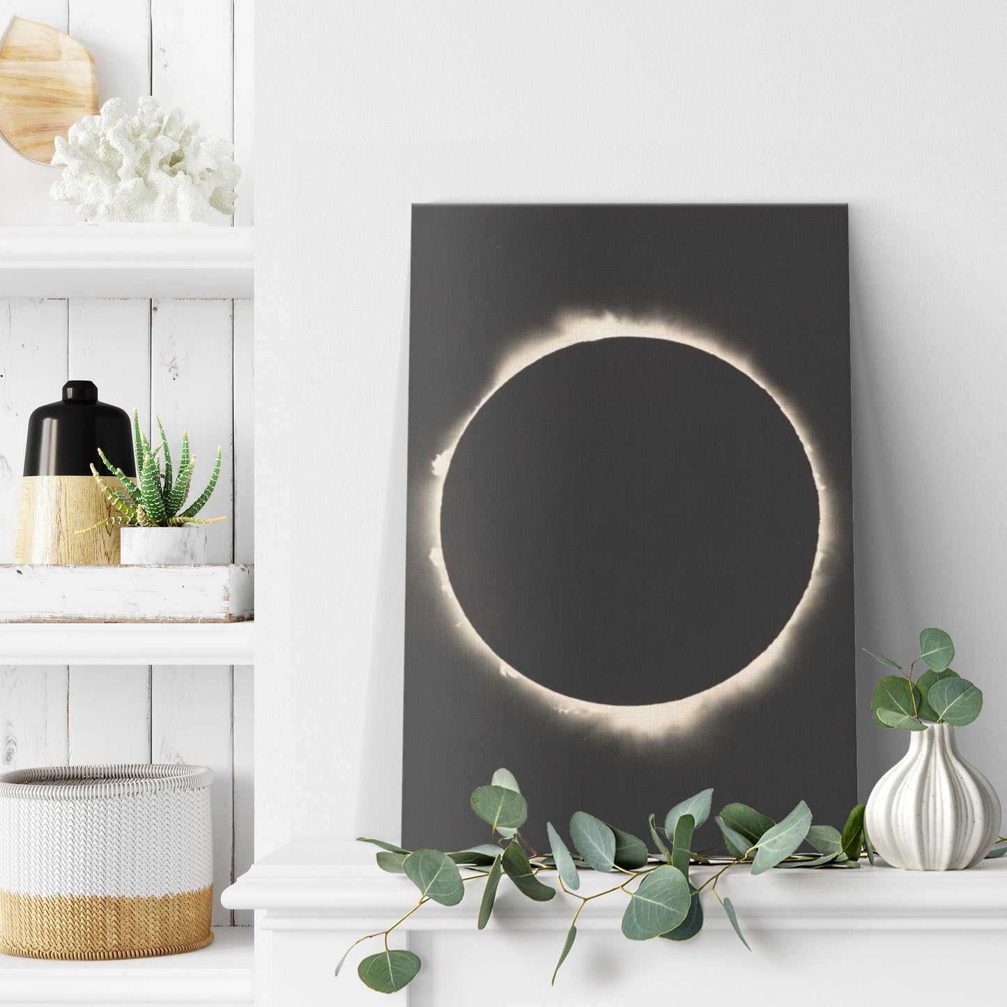 "1927 Solar Eclipse Photograph" Matte Poster