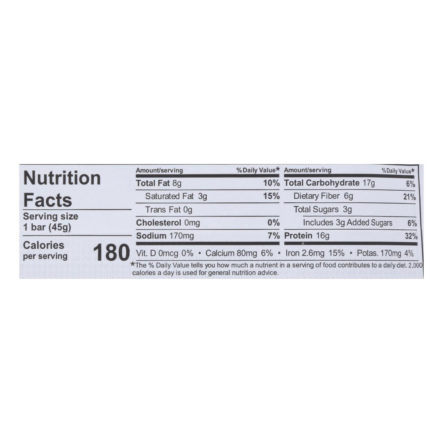 Nugo Nutrition Bar - Slim - Crunchy Peanut Butter - 1.59 Oz Bars - Case Of 12