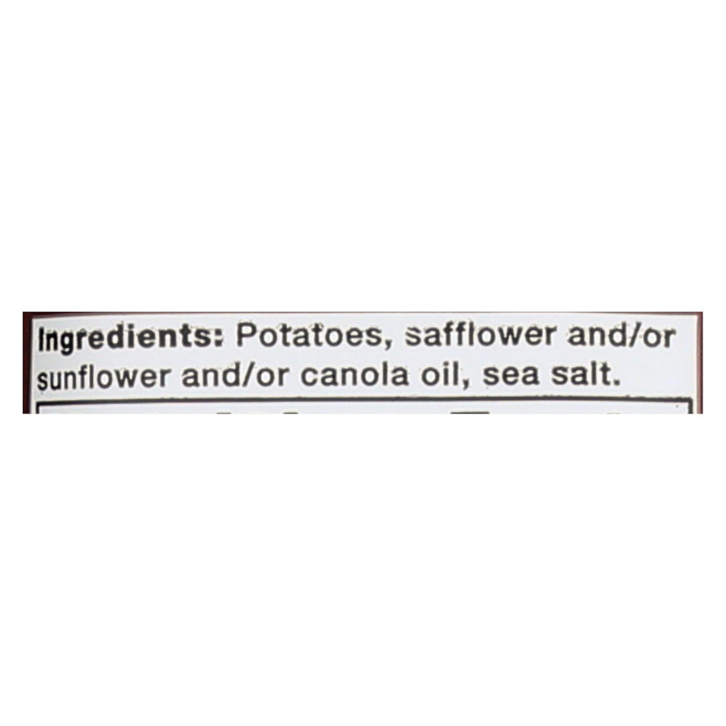 Kettle Brand Potato Chips - Sea Salt - Case Of 15 - 5 Oz.