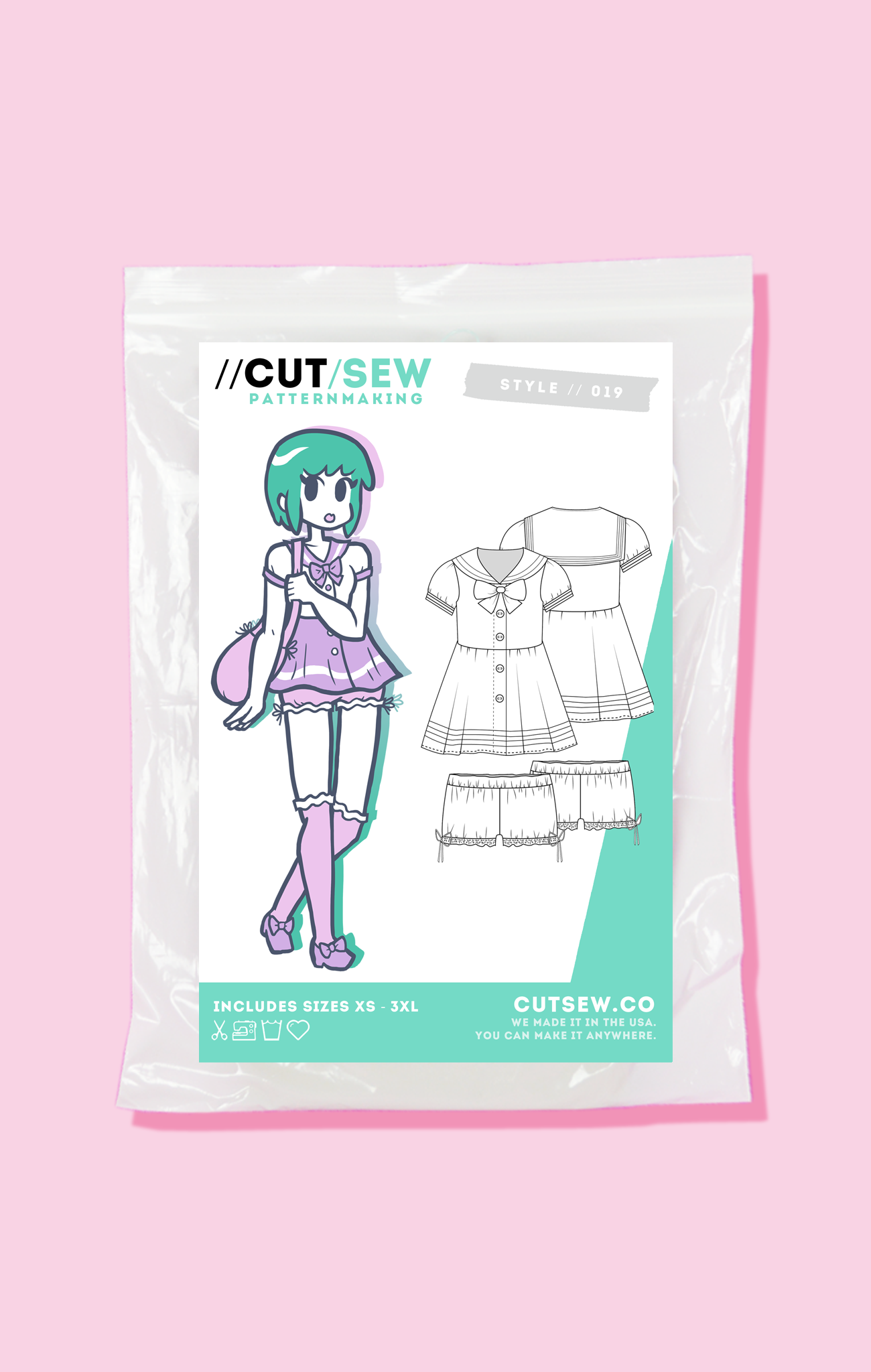 019 // SAILOR SHIRT & BLOOMERS