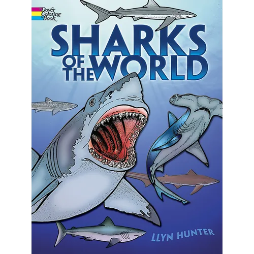 Sharks of the World Coloring Book