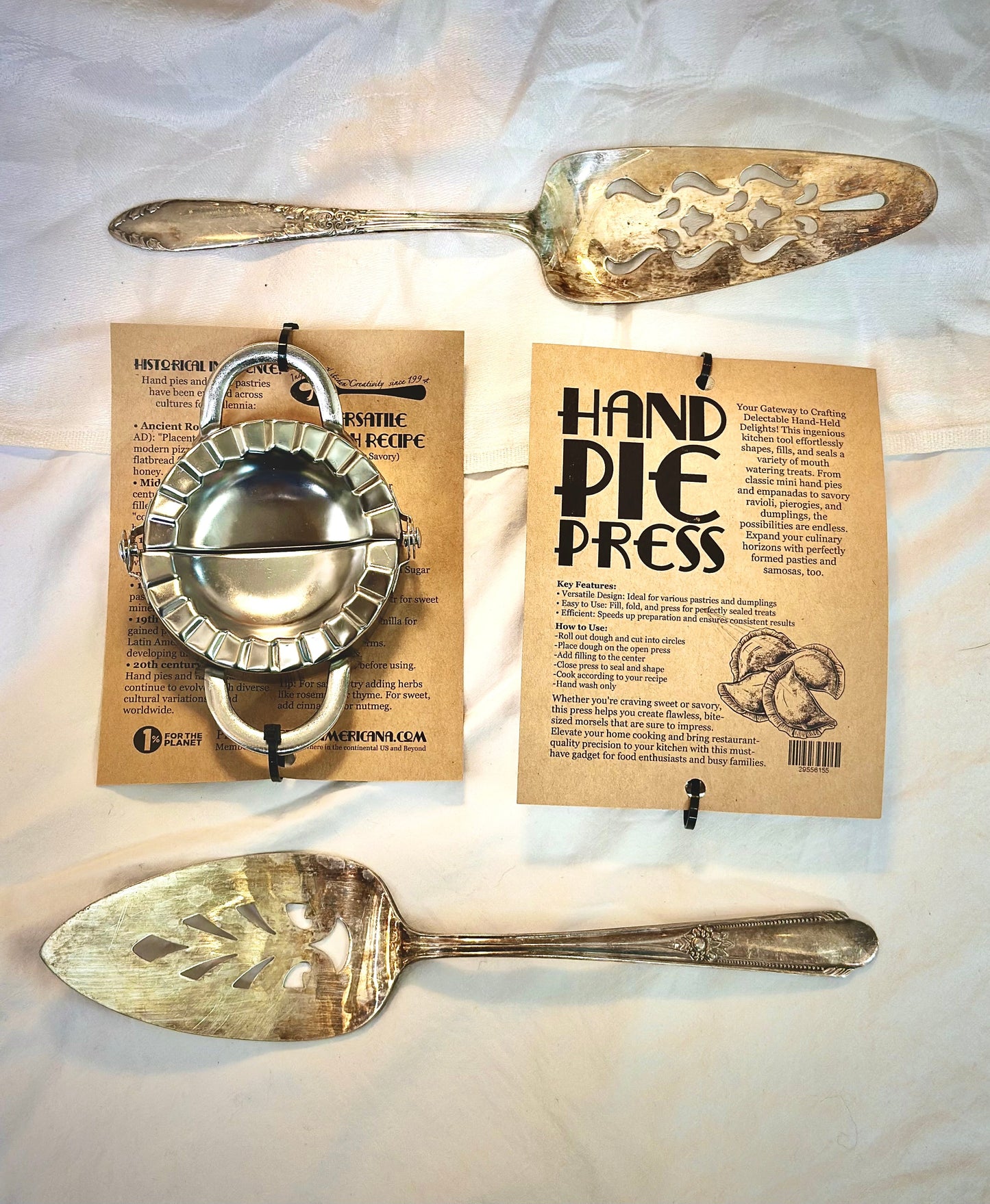 Miniature Stainless Steel Hand Pie Press