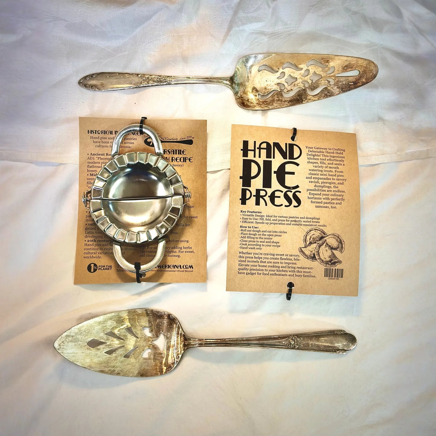 Miniature Stainless Steel Hand Pie Press