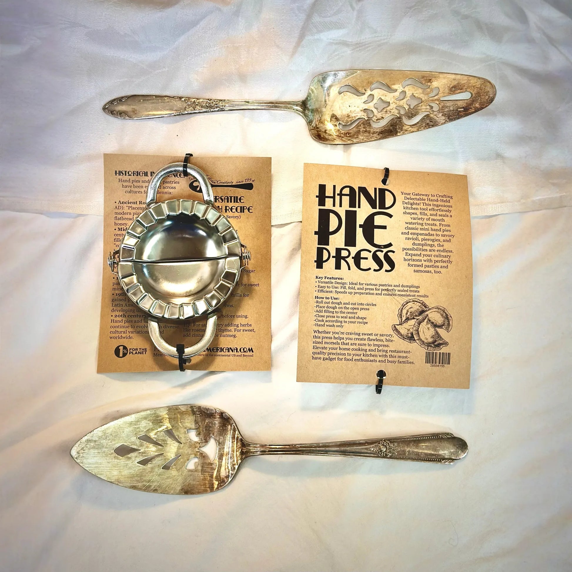 Miniature Stainless Steel Hand Pie Press
